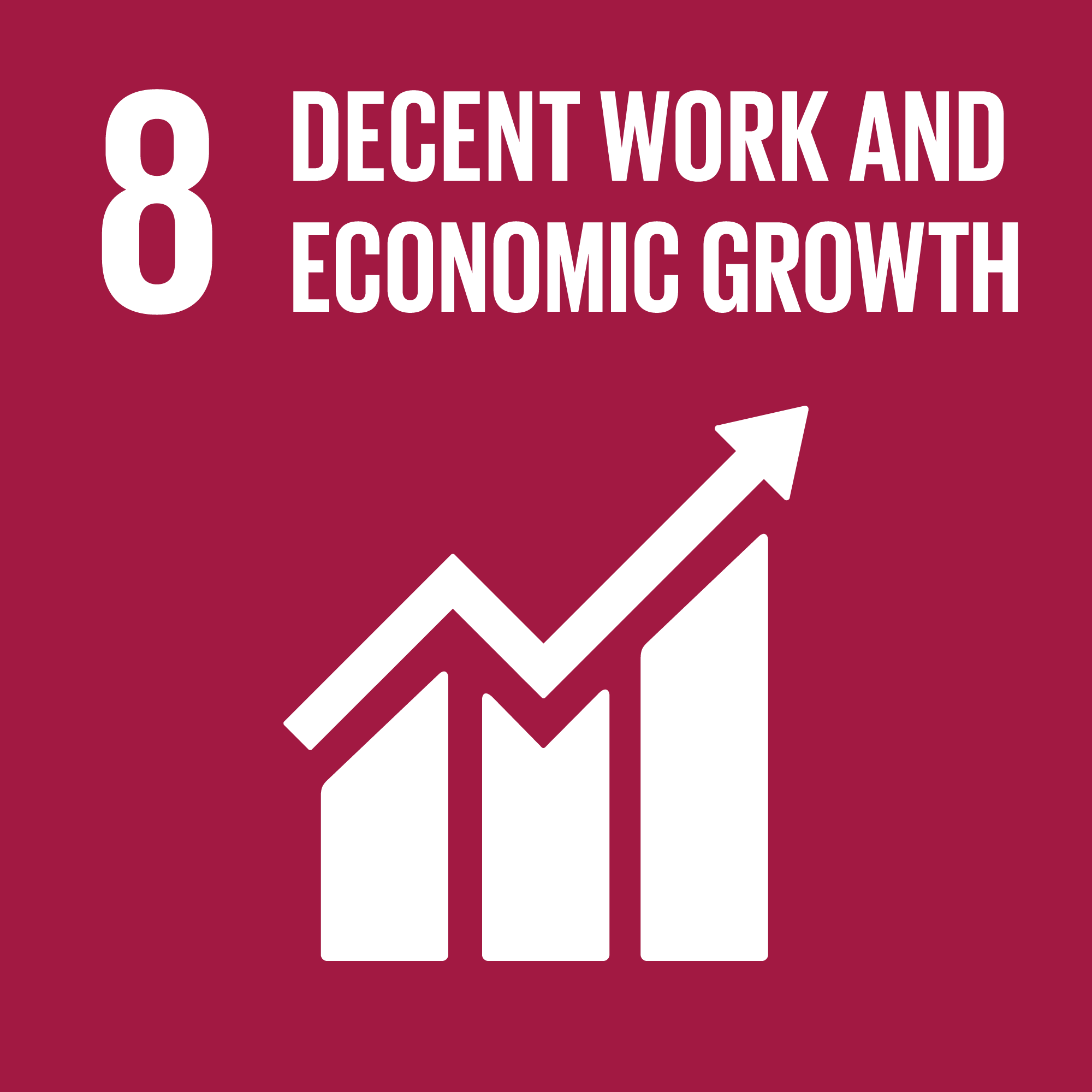 UN sustainability goal number 8