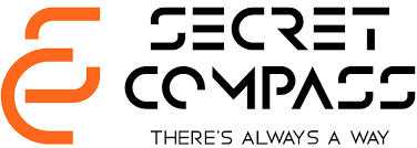 Secret compass logo