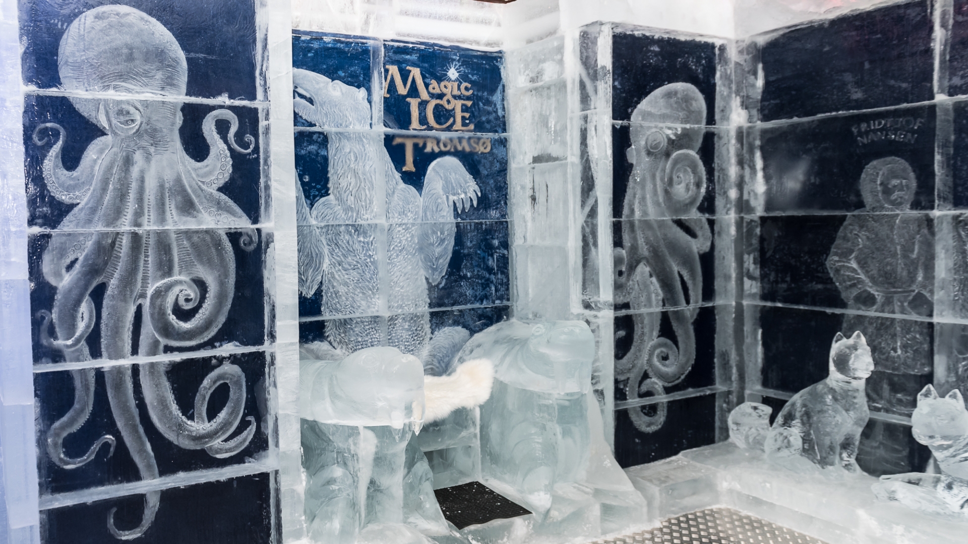 Magic Ice in Tromsø City Centre