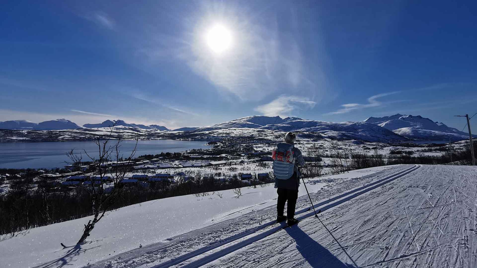 Skiing in Tromsø