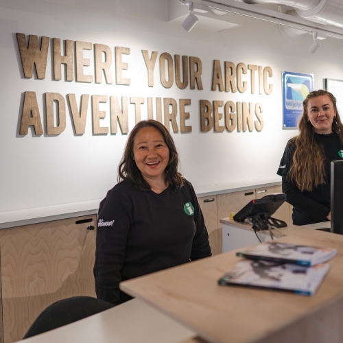 Tromsø Tourist Information staff