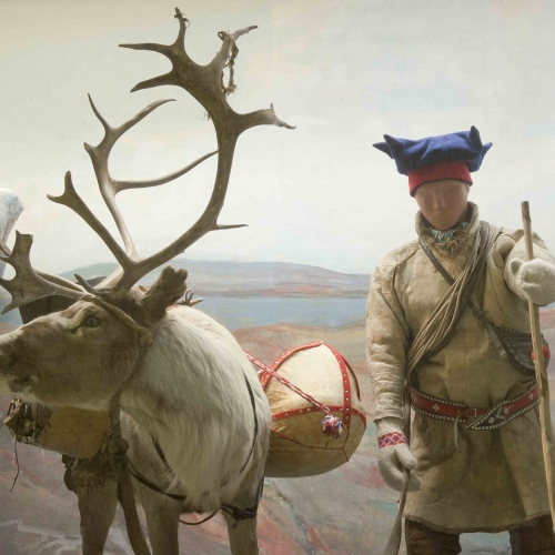 Fra den samiske utstillingen på Tromsø Museum