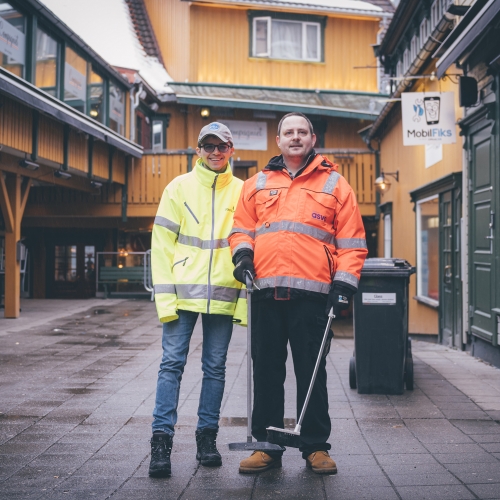 Egon and Rasmus jobber for Tromsø ASVO