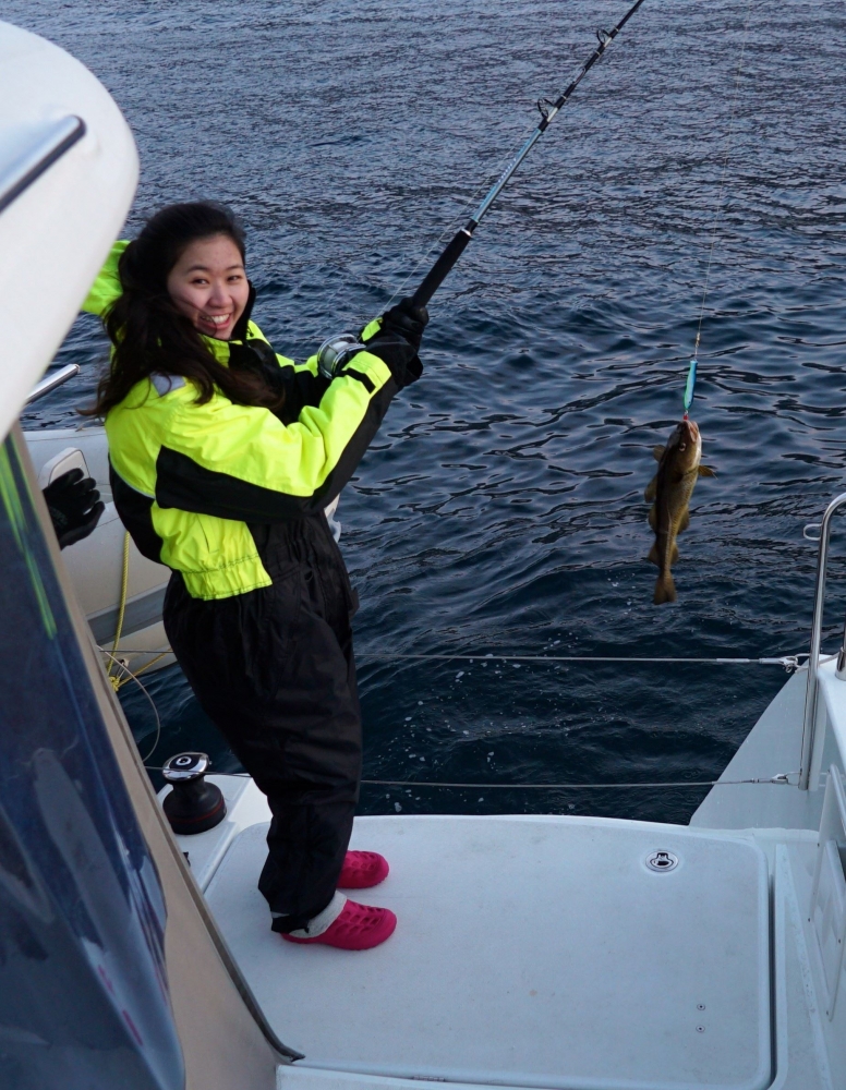 Arctic Fishing Trip with Self-Caught Fish for Lunch with the newest boat in town