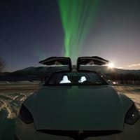 Northern Lights Wildlife Tour from Tromsø with eco-friendly Tesla Model X