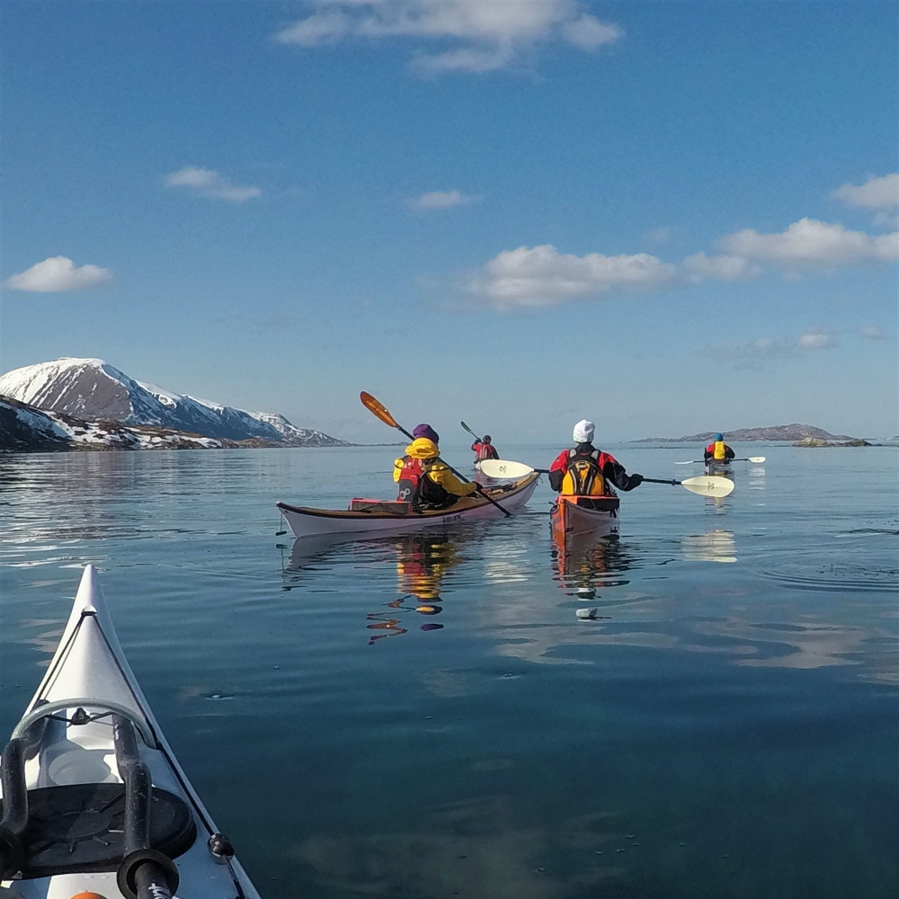 Private two days Arctic Camp with Winter Kayaking - all inclusive