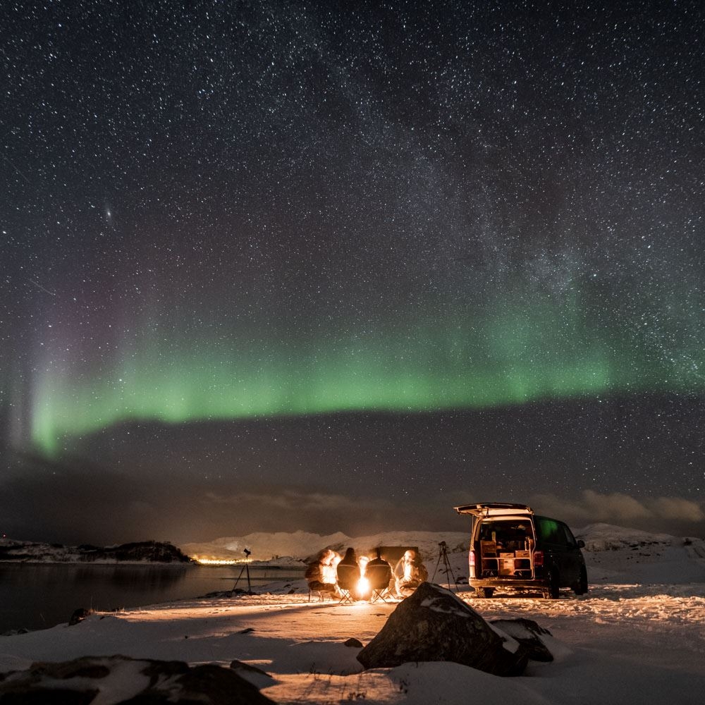 Private | "a journey in search of the Northern Lights" Ⓥ | Photography | 4x4 VW Van