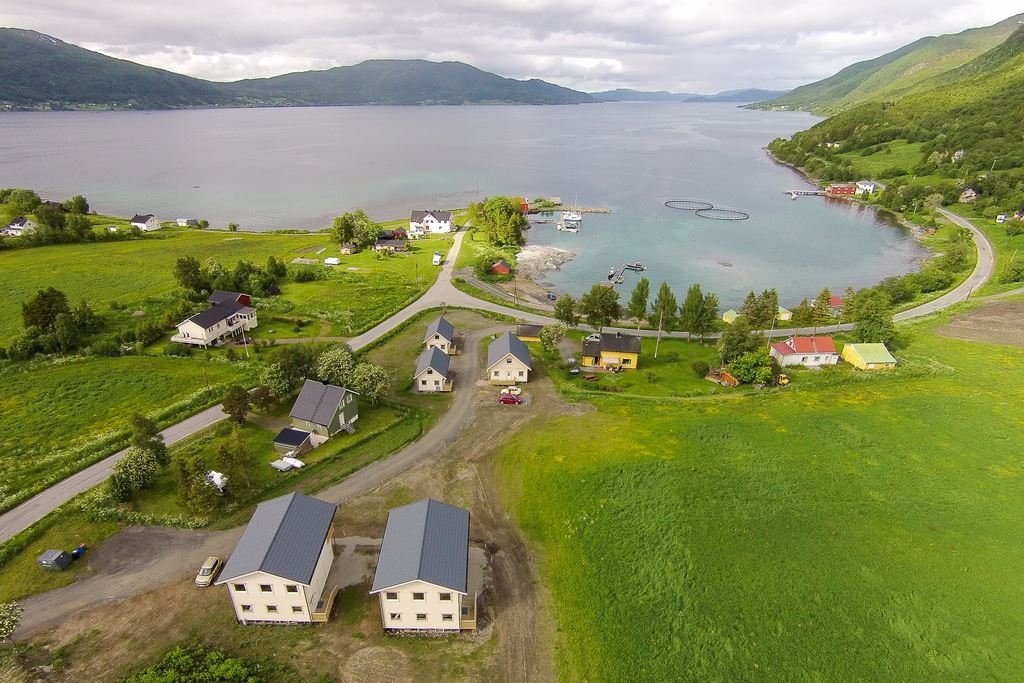 Drone photo of Jæger Adventure Camp
