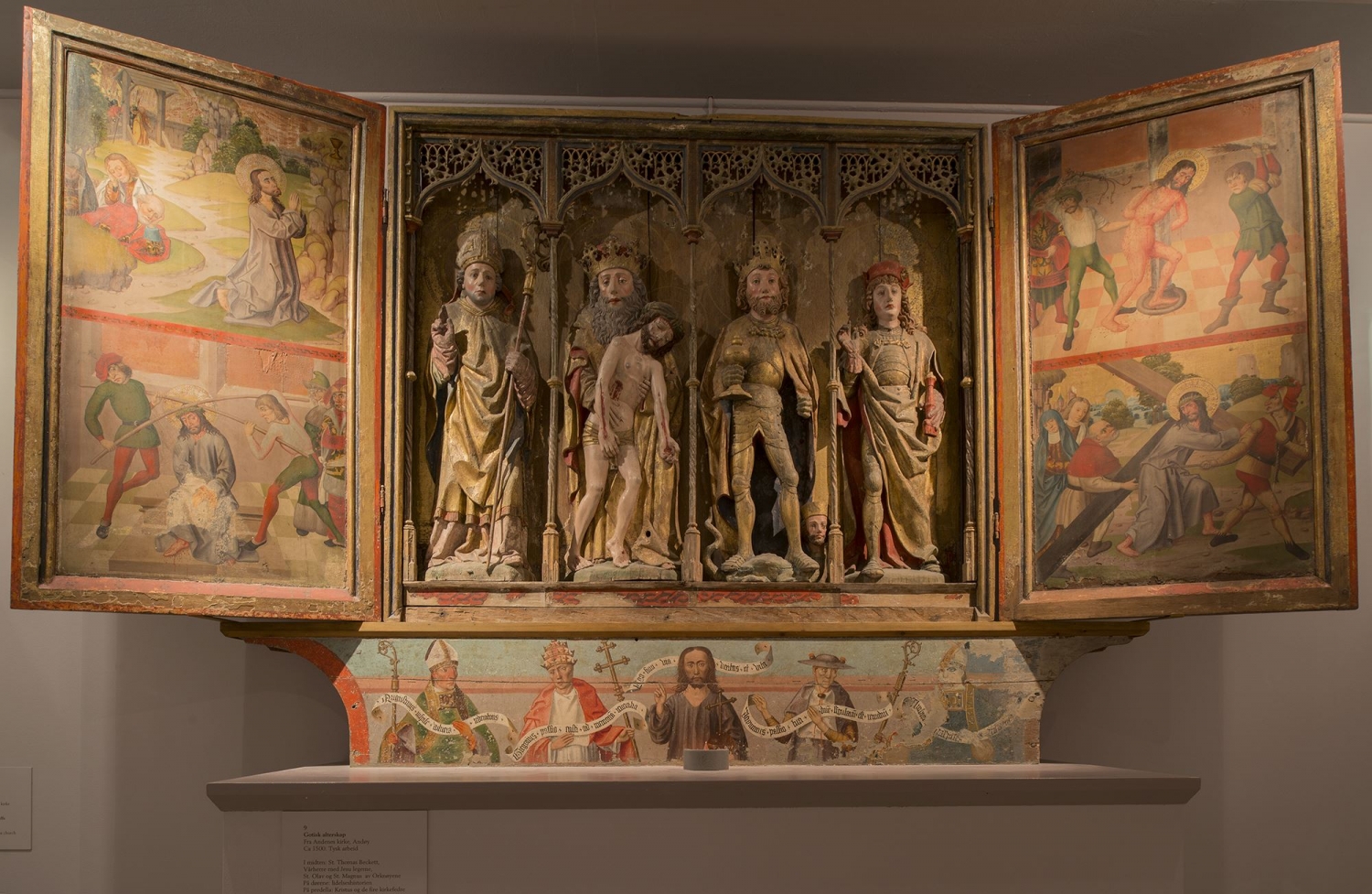 Middelalderkunst og kunst fra 1700-tallet fra kirker i Nord-Norge