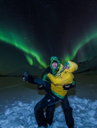 Private Northern Lights chase for up to seven guests