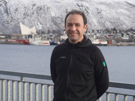 Employee Matteo Ceddia at Visit Tromsø-Region