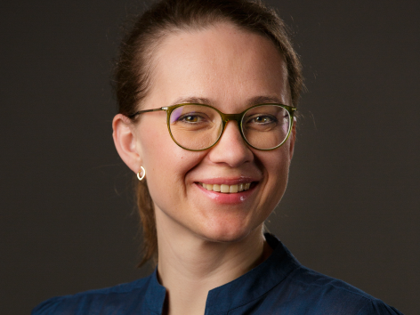 Woman smiling