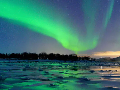 Arctic Trip northern lights Troms area
