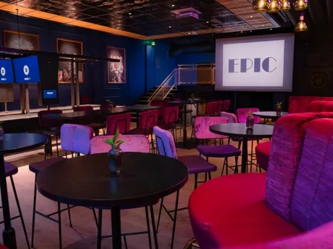 Clubroom inne på EPIC i Tromsø