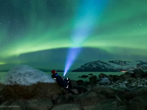 Northern Lights fjord photo tours Creative Vacations