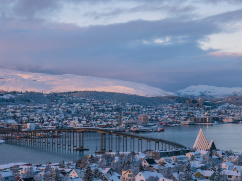 Tromsø vinterlandskap