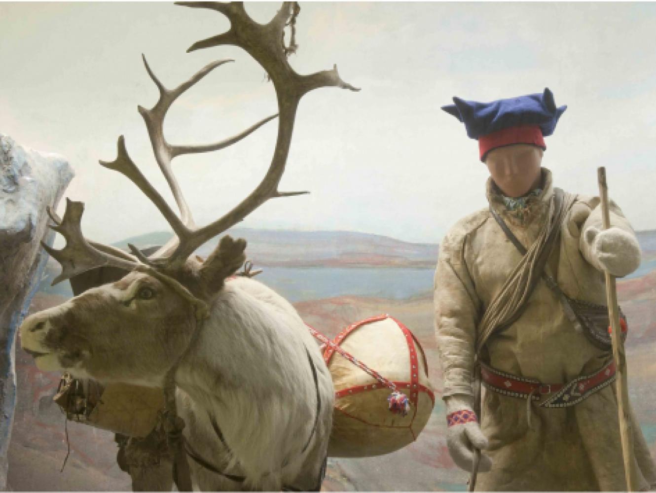 Fra den samiske utstillingen på Tromsø Museum