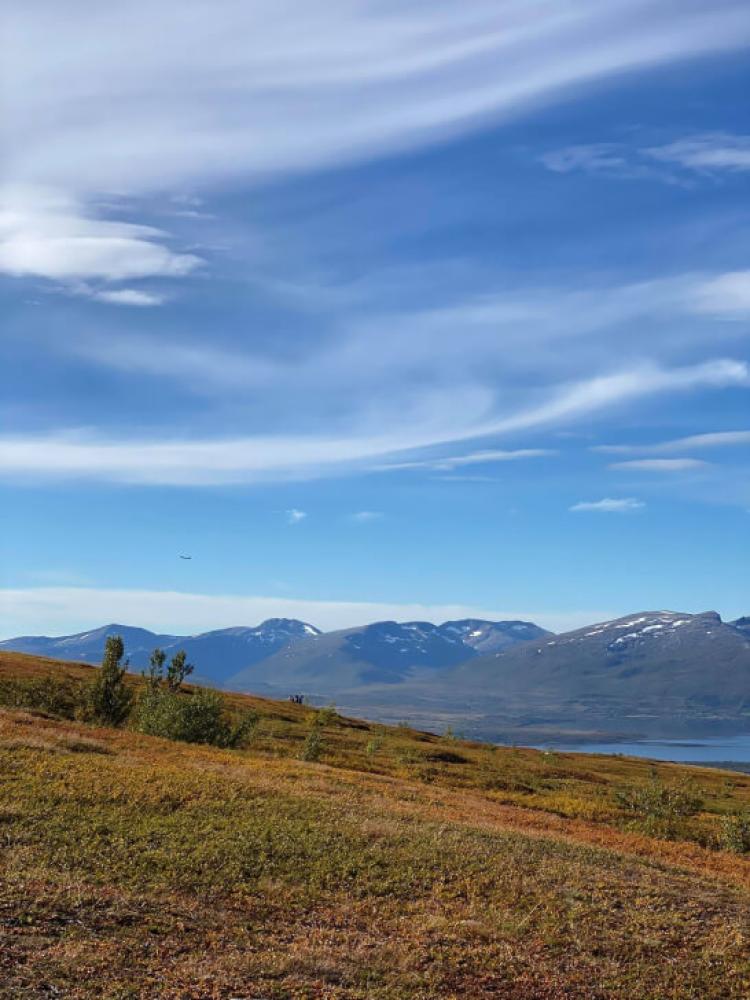 Tromsø autumn mountains