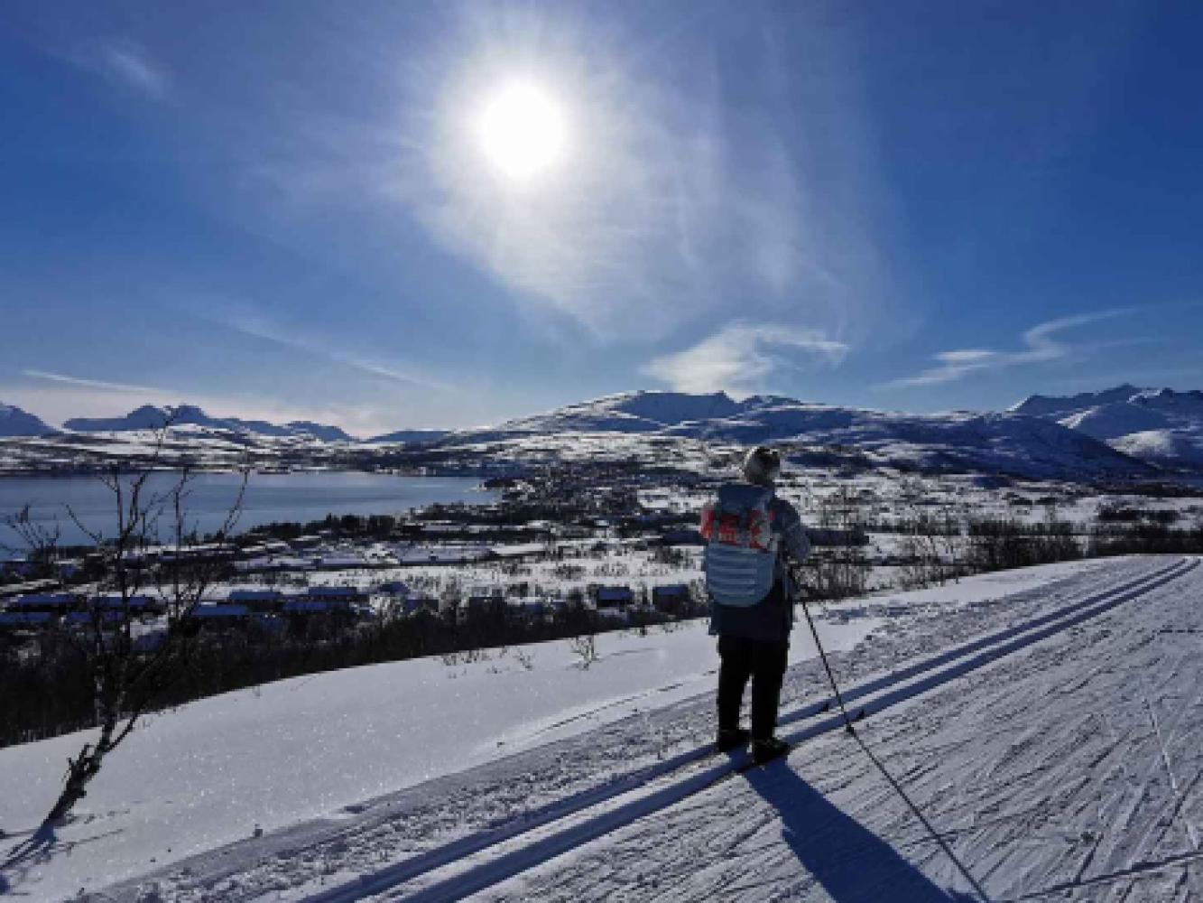 ski tour in Tromso 