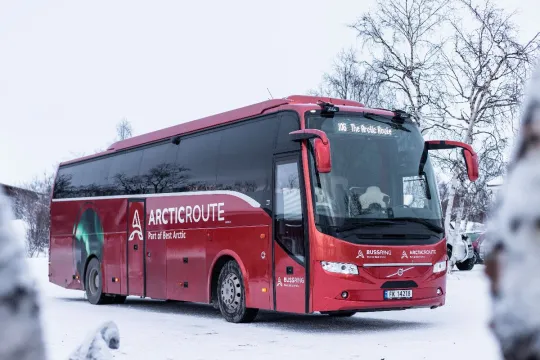 The Arctic Route bus