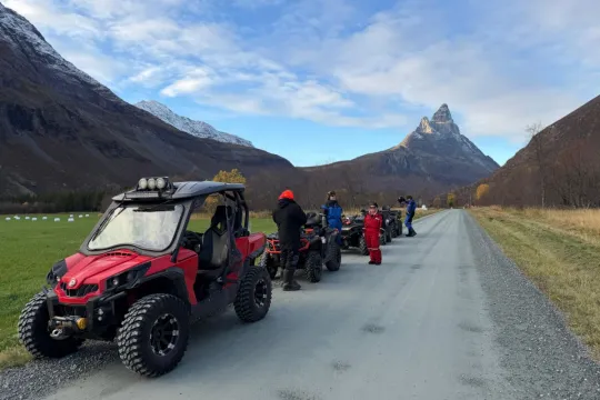 A Quadbike safari in Lyngenfjord