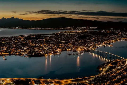 Privat tur på Tromsøya