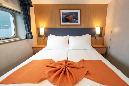 24hrs Northern Lights & Whale Watching Cruise Double Cabin