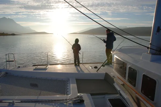 Arctic Fishing Trip with Self-Caught Fish for Lunch with the newest boat in town