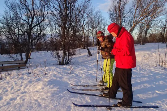 Cross country ski package rental