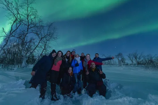 Northern Lights Chase - in French