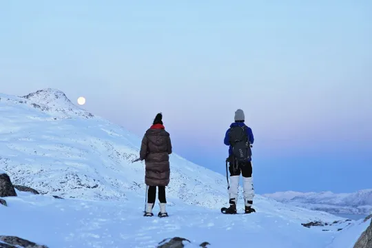 Gjester går på truger