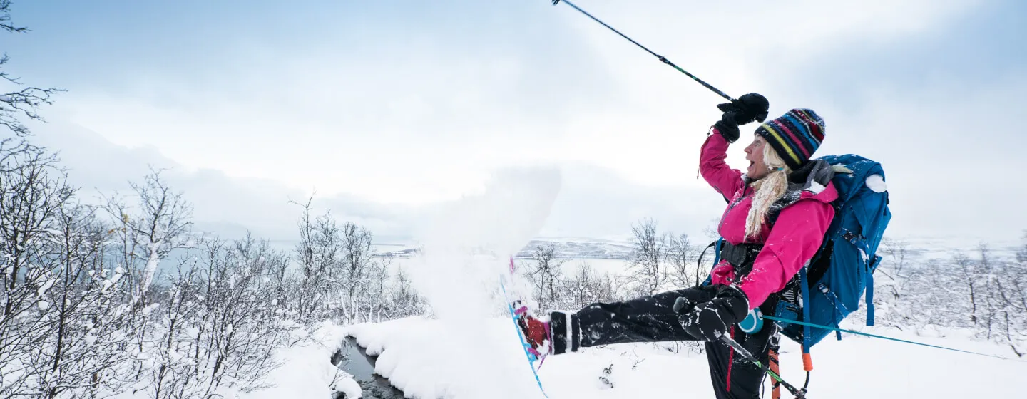 Snowshoeing in Tromsø