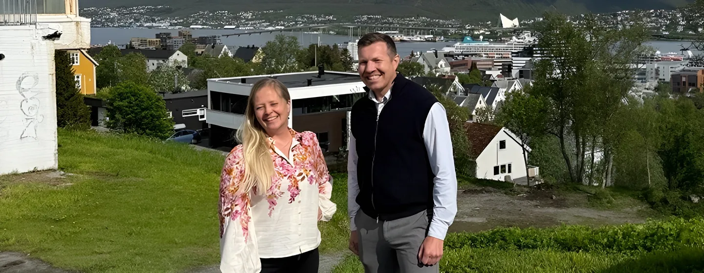 Lone Helle og Øyvind Alapnes