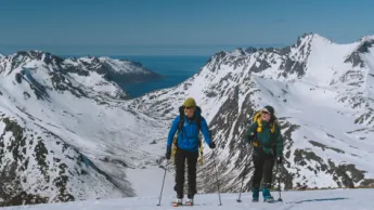 Ski touring in Tromsø, Northern Norway
